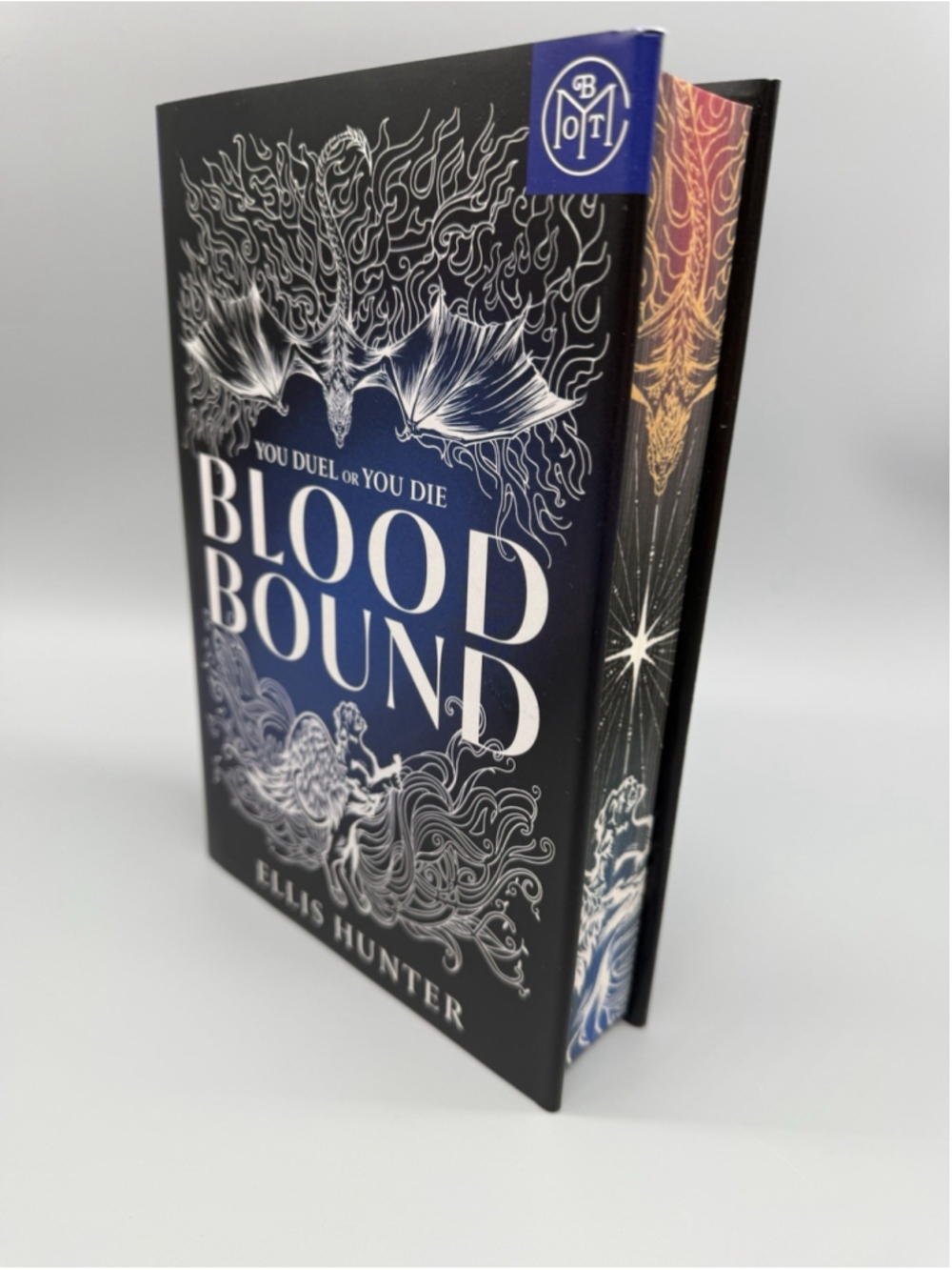 Blood Bound Deluxe Edition Ellis Hunter Hardcover Book of the Month BOTM Edges